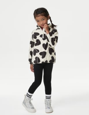 

Girls,Unisex,Boys M&S Collection Printed Fleece Top (2-8 Yrs) - Ivory Mix, Ivory Mix
