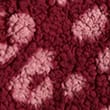 Animal Print Borg Jacket (2-10 Yrs), BURGUNDY, swatch
