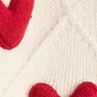 3D Heart Knit Jumper (2-8 Yrs), IVORY MIX, swatch