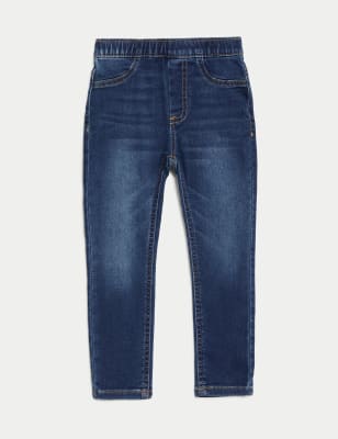 

Girls M&S Collection Denim Jeggings (2-8 Yrs) - Dark Denim, Dark Denim