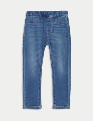 

Girls M&S Collection Denim Jeggings (2-8 Yrs) - Med Blue Denim, Med Blue Denim