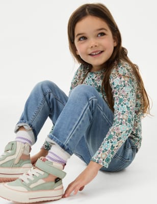 

Girls M&S Collection Comfort Waist Denim Jeans (2-8 Years) - Light Denim, Light Denim