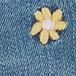 Denim Floral Embroidered Jeans (2-7 Yrs), DENIM, swatch