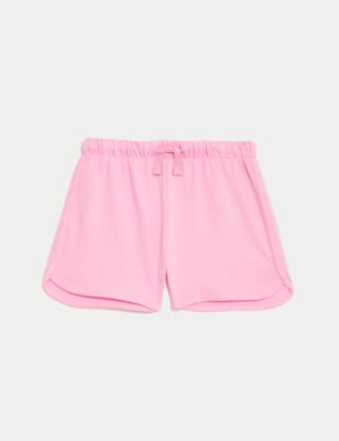 

M&S Collection Lauf-Shorts aus reiner Baumwolle (2-8 J.) - Bright Pink, Bright Pink
