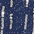 Sequin Star Embroidered Dress, NAVY, swatch