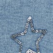 Regular Denim Sequin Star Jeans, DENIM, swatch