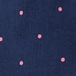 Pure Cotton Spotted Trousers, NAVY, swatch