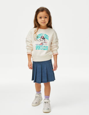 

Girls M&S Collection Denim Tennis Skirt (2-8 Yrs), Denim