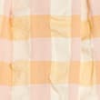 Pure Cotton Gingham Outfit, ORANGE, swatch