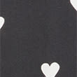 Cotton Rich Heart Leggings, CHARCOAL, swatch