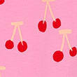 Cotton Rich Cherry Print Leggings, PINK, swatch