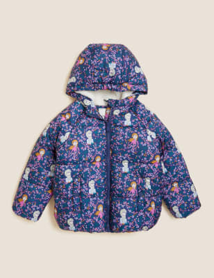 

Marks & Spencer Disney Frozen™ Fur Lined Hooded Padded Coat (GIRLS, NAVY MIX, 3-4 Y)