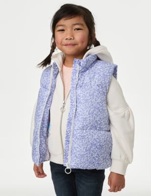 

Girls M&S Collection Printed Gilet (2-8 Yrs) - Ivory, Ivory