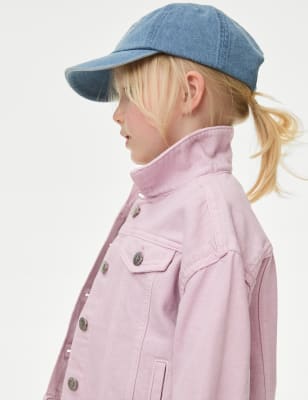 

Girls M&S Collection Denim Jacket (2-8 Yrs) - Pink Sorbet, Pink Sorbet