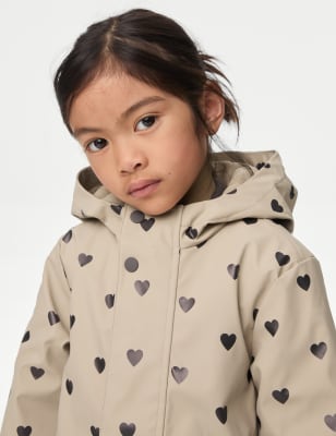 

Girls M&S Collection 3-in-1 Printed Fisherman Coat (2-8 Yrs) - Neutral, Neutral