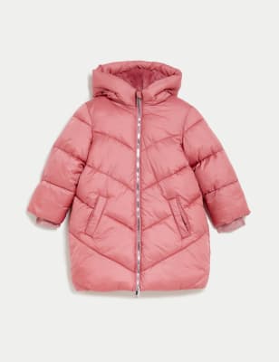 

Girls M&S Collection Hooded Padded Coat (2-8 Yrs) - Pink, Pink