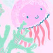 Sustainable Coral Print Swimsuit (3 Months - 7 Years), PINK MIX, swatch