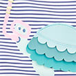 3D Turtle Swimsuit (2-7 Yrs), BLUE MIX, swatch
