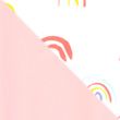 2 Pack Rainbow Print Swimsuits (2-7 Yrs), PINK MIX, swatch