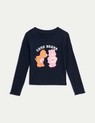 

M&S Collection Oberteil mit hohem Baumwollanteil Care Bears™ Motiv (2-8 J.) - Navy Mix, Navy Mix