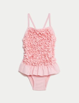 

Girls M&S Collection 3D Petal Swimsuit (2-8 Yrs) - Pink, Pink