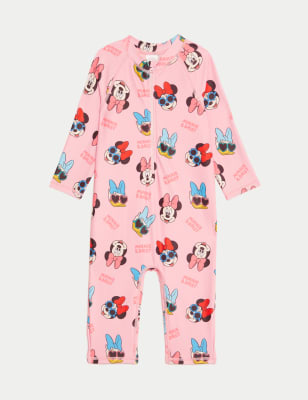 

Girls M&S Collection Minnie Mouse™ Long Sleeve Swimsuit (2-8 Yrs) - Pink Mix, Pink Mix