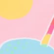 Narwhal Swimsuit, PINK MIX, swatch