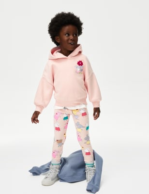 

Girls M&S Collection Cotton Rich Peppa Pig™ Ribbed Leggings (2-8 Yrs) - Light Pink, Light Pink