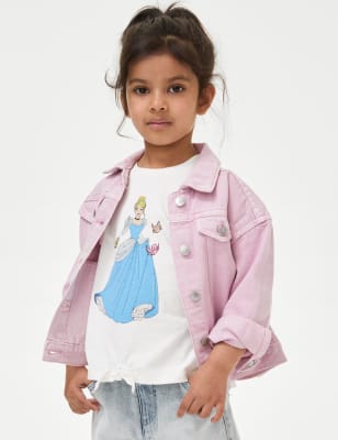 

M&S Collection Camiseta 100% algodón de princesas de Disney (2-8 años) - Ivory, Ivory