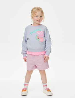 

M&S Collection Sudadera de algodón de Peppa Pig™ (2-8 años) - Lilac, Lilac