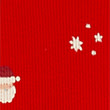 Jersey and Tulle Christmas Print Dress (0-8 Yrs), RED, swatch