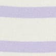 Pure Cotton Stripes Round Neck Dress, LILAC MIX, swatch