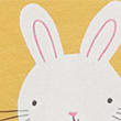 Pure Cotton Bunny Print Dress, YELLOW MIX, swatch