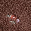 Borg Floral Jacket (0-5 Yrs), BROWN MIX, swatch