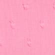 Pure Cotton Textured Dress, PINK, swatch