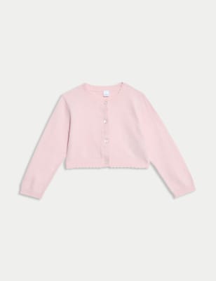 

Girls M&S Collection Knitted Cardigan (0-3 Yrs) - Pink, Pink