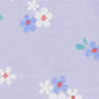 Pure Cotton Floral Top (0-3 Yrs), PURPLE MIX, swatch