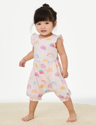 

Girls M&S Collection Pure Cotton Fruit Romper (0-3 Yrs) - Pink Mix, Pink Mix