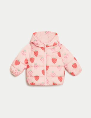 

Girls M&S Collection Stormwear™ Strawberry Padded Jacket (0-3 Yrs) - Blush, Blush