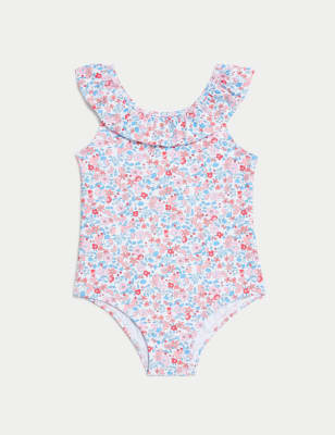

Girls M&S Collection Ditsy Floral Swimsuit (0-3 Yrs) - Multi, Multi