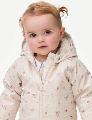 

Girls M&S Collection Stormwear™ Floral Fisherman Coat (6 Mths-3 Yrs) - Cream Mix, Cream Mix