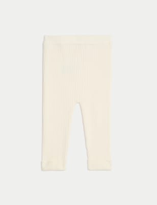 

Girls M&S Collection Knitted Leggings (0-3 Yrs) - Cream, Cream