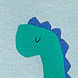 Cotton Rich Dinosaur Joggers (0-3 Yrs), LIGHT TEAL, swatch