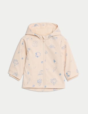 

Boys M&S Collection Print Fisherman Coat (0-3 Yrs), Cream Mix