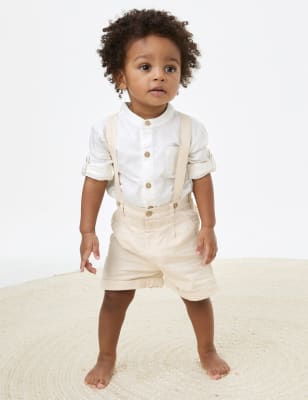 

Boys M&S Collection 2pc Cotton Rich Outfit (0-3 Yrs) - Calico Mix, Calico Mix