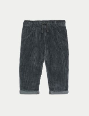 

Boys M&S Collection Cord Trousers (0-3 Yrs) - Navy, Navy