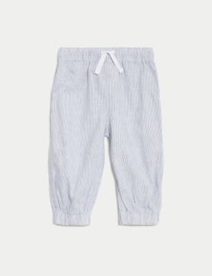 

M&S Collection Pantalón de lino (0-3 años) - Charcoal Mix, Charcoal Mix