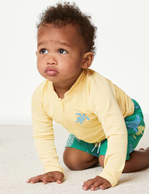 

Boys M&S Collection 2pc Turtle Long Sleeve Swim Set (0-3 Yrs) - Yellow Mix, Yellow Mix