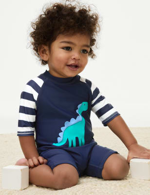 

Boys M&S Collection Dinosaur All In One (0-3 Yrs) - Navy Mix, Navy Mix