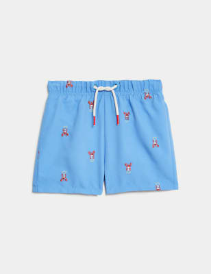 

M&S Collection Badeshorts mit Hummermotiv (0-3 Jahre) - Blue Mix, Blue Mix